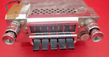 Vintage Ford Fomoco Am Radio 60s Ford Truck Car Chrome Push Button Untested 1