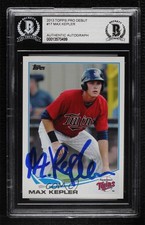 BAS 2013 Topps Pro Debut Max Kepler #17 Authentic Auto ow6