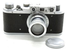 VERY RARE USSR SOVIET FED-C Komandirsky Rangefinder 35 mm film camera 2/50 Lens