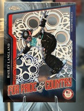 2026 Topps Chrome U.S. Winter Olympic- For Pride & Country Hailey Langland PC-13