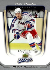 2005-06 Upper Deck MVP #419 Petr Prucha Rookie RC