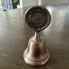 Cloche de service en métal alliage cuivre Washington DC USA Capitol White House