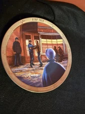 City of the Edge of Forever  Hamilton Star Trek Collectible Plate 8"Org. Box COA