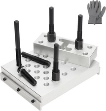 Universal Drill Press Support Block Plate Tool Set Kit, 30 Ton   Bearing and B