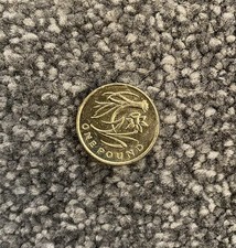 2013 Daffodil and Leek £1 1 Pound Coin Circulated Good Condition - Free Postage