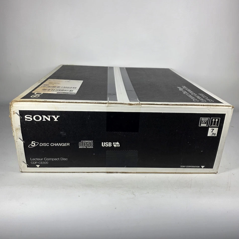 Sony CDP-CE500 5 Disc Changer CD Player - Brand New Factory Sealed - NOS - Image 2 of 4