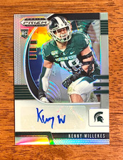 Kenny Willekes 2020 Prizm Draft Picks Rookie Autograph Prizms Vikings