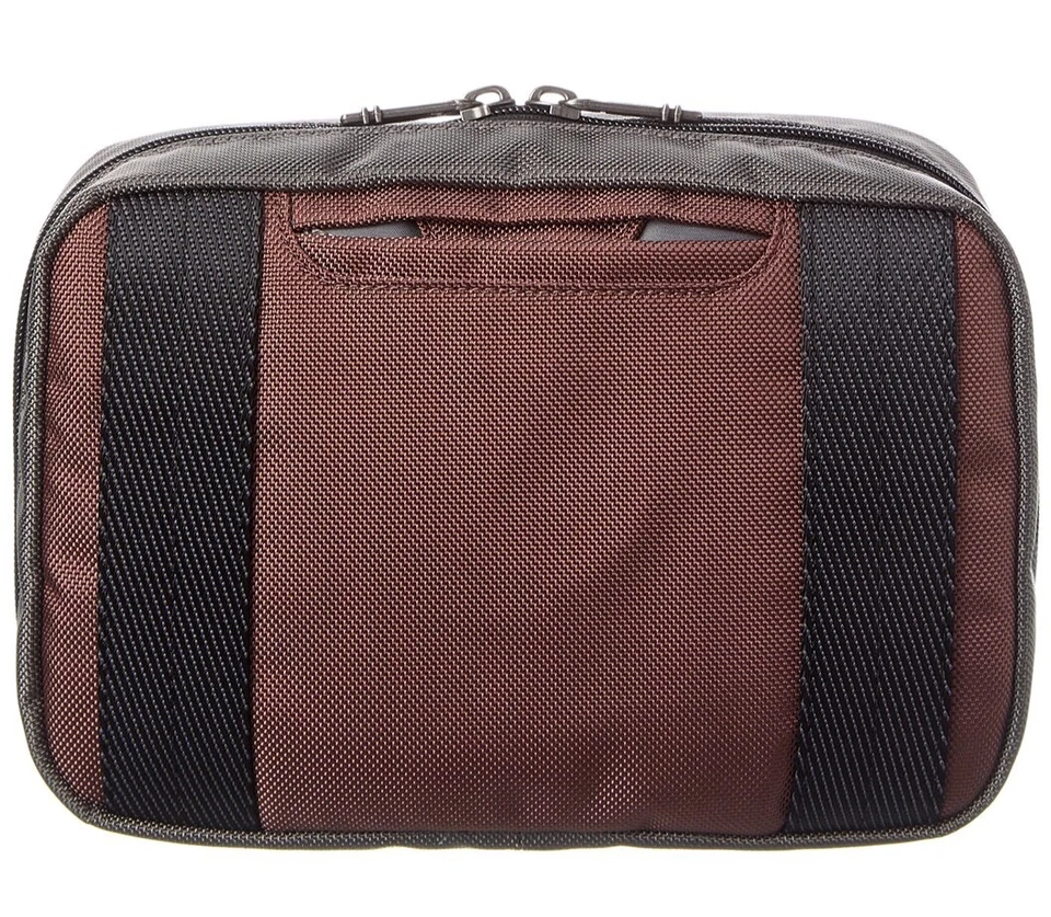 Tumi Fremont MCGUIRE  Kit Ballistic Nylon TRAVEL DOPP Cooper & Black  NWT $175 - Image 2 of 3