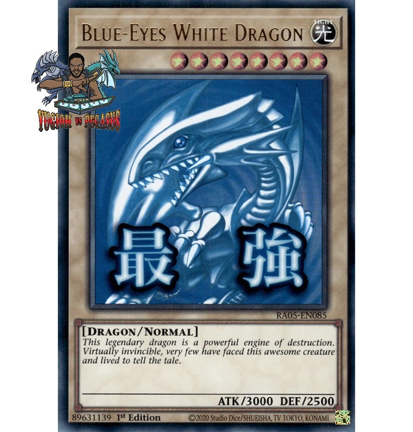Yugioh! 1x Blue-Eyes White Dragon RA05-EN085 Ultra Rare 1st Ed NM