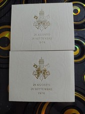 Lotto 2 1000 Lire Argento Giovanni Paolo I Vaticano 26 agosto 28 settembre 1978