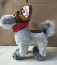 Disney's Oliver  Company Dodger 12" Plush Dog Poseable 1988 Sears Vintage