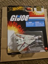 Hot Wheels Premium Pop Culture GI Joe Combat Jet SkyStriker F14 Tomcat - New S