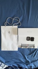 Apple Watch Series 11 46mm Jet Black Aluminium with 2 bands. Nike Loop+Silicone