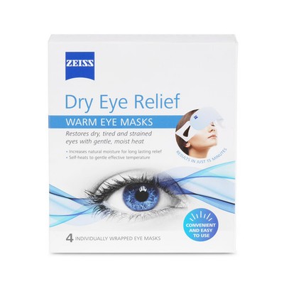 ZEISS Dry Eye Relief Warm Compress Eye Mask