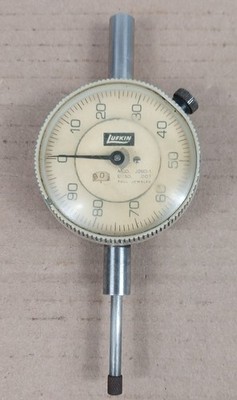 Lufkin Dial Indicator J28D-1 .001 Grad Machinist Gauge Full Jeweled USA