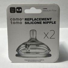 Como Tomo Silicone Replacement Nipples 2 Pack...