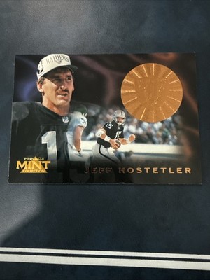 1996 Pinnacle Mint Collection - Jeff Hostetler #11 Bronze - Good Condition