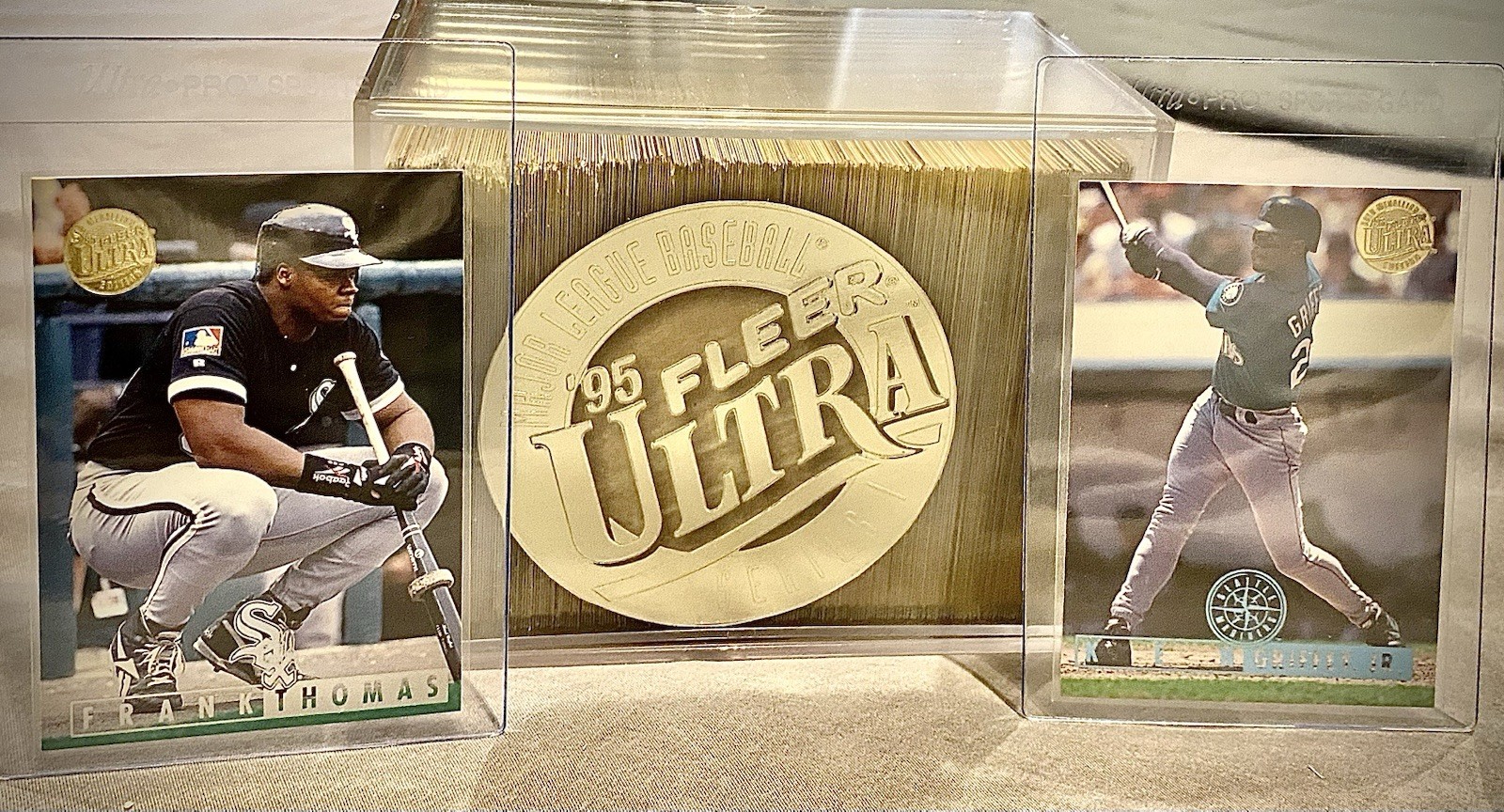1995 Fleer Ultra GOLD MEDALLION EDITION Baseball 250 Card Series 1 Set Griffey