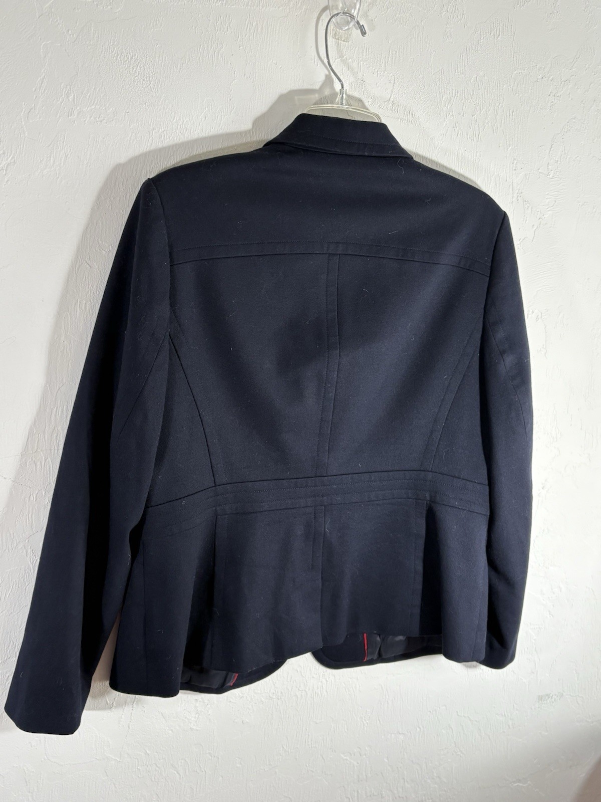 Talbots Black 2 Button Double Front Pockets Wool … - image 5