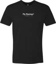 Fly Racing Youth Lost Tee Black Yellow - Comfortable Cotton-Poly Blend