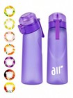 Air Water Bottle with Flavor Pod & Straw