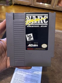 NARC (nintendo NES 1990) With Sleeve And Instruction Sheet Authentic TESTED