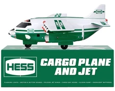 2021 Hess Toy Truck Cargo Plane & Jet Lights & Sounds New In Box