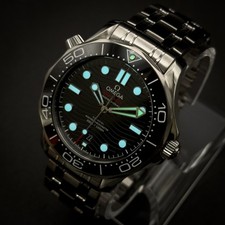 Omega Seamaster Diver 300M Mint Black Wave Dial Complete Set 210.30.42.20.01.001 14