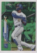 2020 Topps Chrome Green Refractor 7/99 Jorge Soler #20 8d2