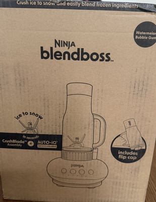 Ninja BlendBOSS | Personal Smoothie Blender and Tumbler | 26oz Travel Tumbler