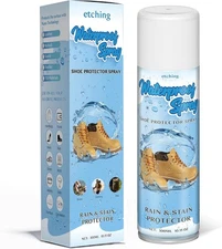 etching Shoe Protector Spray, Suede Protector Spray, Rain & Stain Waterproof Pro
