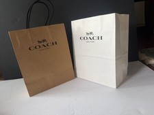 2 X Coach New York gift bags