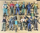 G.I. Joe classified 6 inch lot Of 11 Figures