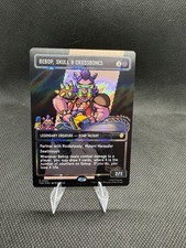 Bebop, Skull & Crossbones (Borderless) (Surge Foil) Commander: Teenage Mutant...