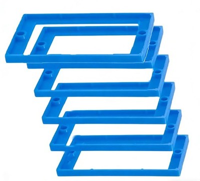 1/4 gelb Single Gang Box Extender 6er Pack einfache Werkzeuginstallation erforde