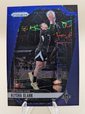 2024 WNBA Prizm Basketball Alysha Clark card Blue Velocity #101 Las Vegas Aces