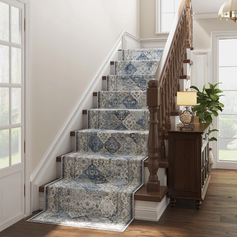 jinchan Area Rug Washable Living Room Rug Indoor Large Vintage Limited Edition - Image 2 of 4