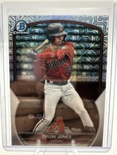2023 Bowman Chrome #BCP-249 Druw Jones Chrome Prospects Mojo Refractor