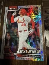 2026 Topps Series 1 Silver Crackle Foilboard Nolan Arenado Cardinals #193