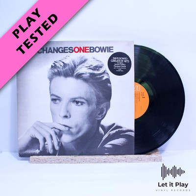 David Bowie changes one vinyl record 1976 VG+/VG RS1055