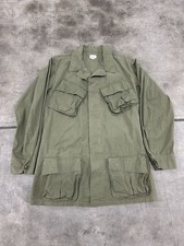 Vietnam Era 3rd Pattern Ripstop OG-107 Jungle Jacket Small Long