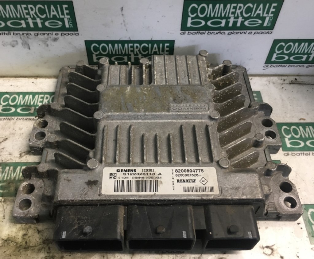 RENAULT SCENIC Centralina Motore ECU Mot. K9K P7 S122326113A 8200804775