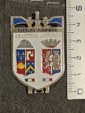 Insigne Pucelle Sapeurs Pompiers France La Verrière Panicale