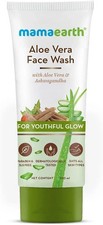 Mamaearth Aloe Vera Face Wash | Hydrating & S...