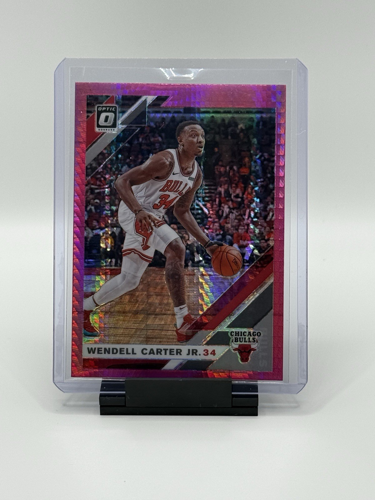 2019-20 Panini Donruss Optic - Wendell Carter Jr. #94 Pink Hyper Prizm