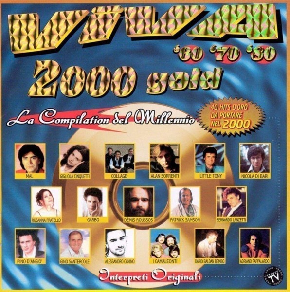 Audio Cd - Viva '60'70'80 2000 Gold / Various (2 Cd) - Dv More -D- Neu-image