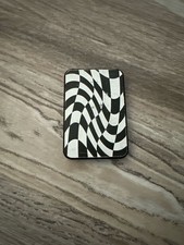 Casely Power Pod MagSafe Charger Power Bank - Black  White Checker