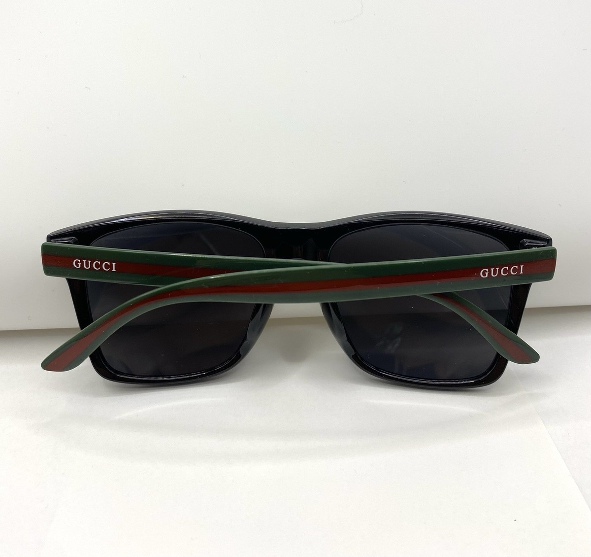 Gucci Black, Red, and Green Square Sunglasses Amazon.com: Gucci Square Sunglasses for womens GG0036SN 002  main image 2