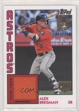 2019 Topps 1984 Baseball Relics Series 2 150th Anniversary /150 Alex Bregman 6ns