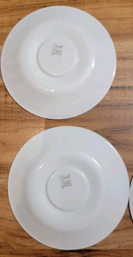 Set of 5 Corelle Old Town Blue Onion Coffee Tea Saucers 6 1/4" Vintage - Picture 7 of 9